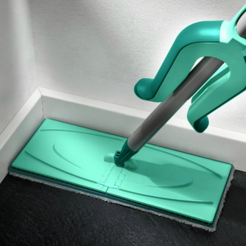 Швабра с телескопической ручкой и отжимом Leifheit Picobello Plus M фото 4