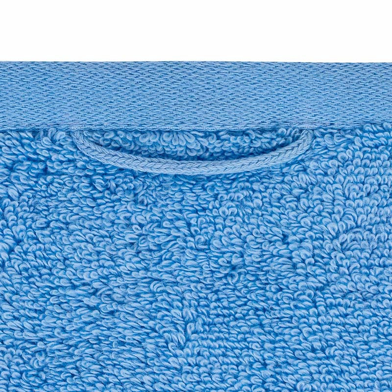 Полотенце махровое Pappel Cirrus/S 30x50см, цвет голубой фото 2