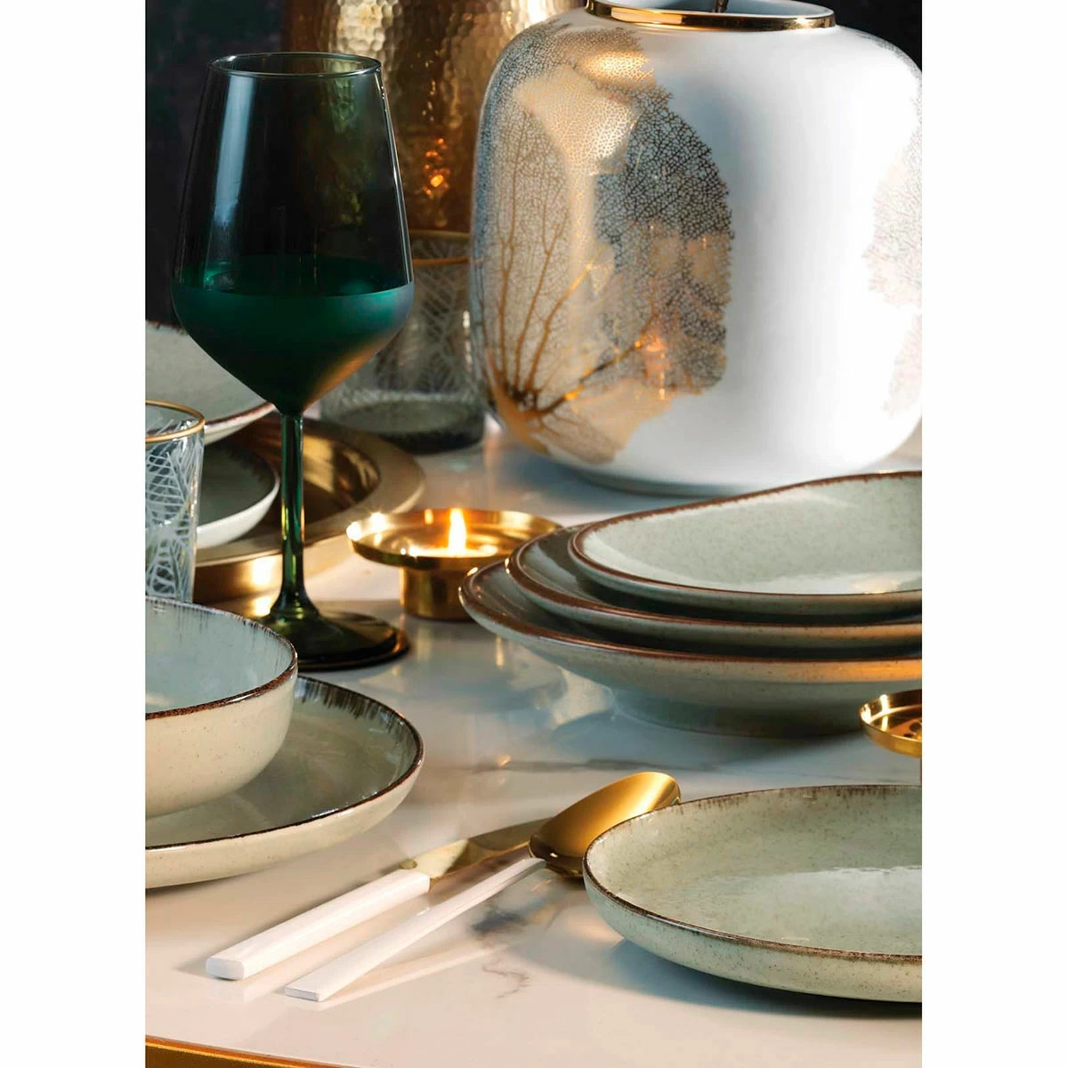 Кружка Kutahya Pearl Lima, синий фото 3