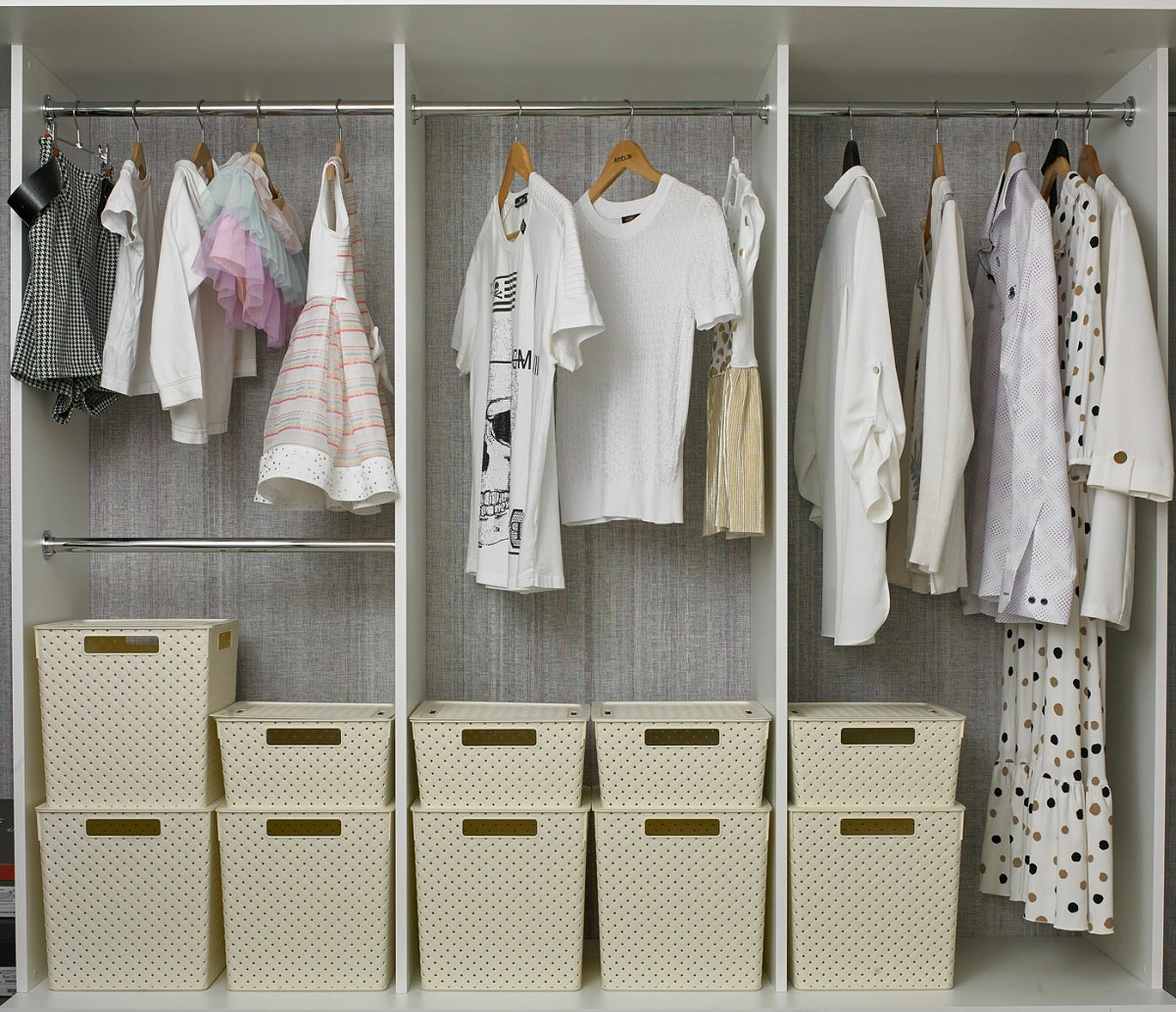 Коробка для хранения квадратная Виолет Береста с крышкой 11л 294x294x151, слоновая кость фото 2