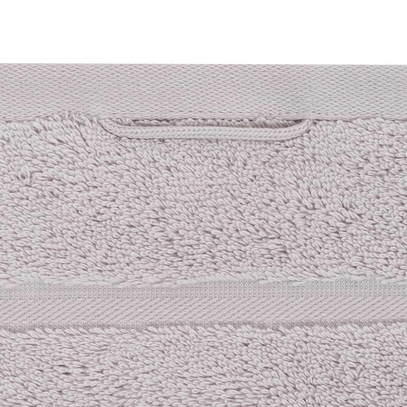 4 Полотенце махровое Pappel Cirrus/S 30x50, цвет серый фото 4