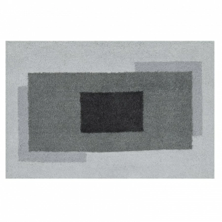 Коврик для ванной 60x90см Spirella Anela, серый фото 1