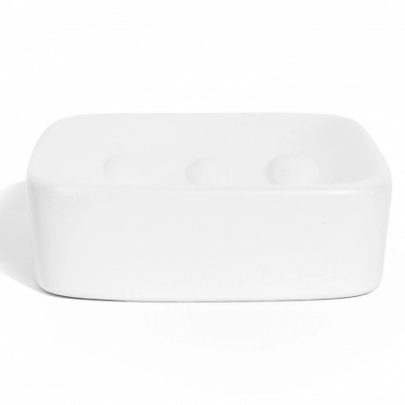 1 Мыльница Spirella Retro, цвет белый фото 1
