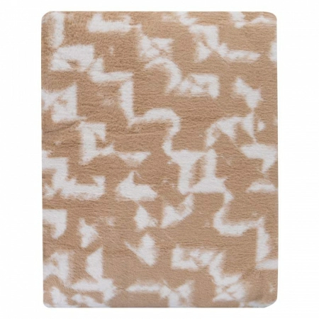 2 Плед Pappel Cotton 150x200см, бежевый фото 4