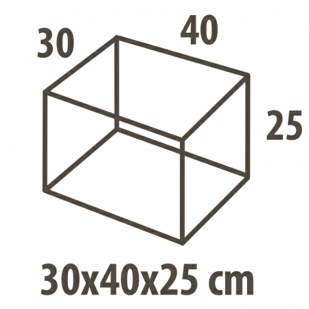 Кофр для хранения Hausmann Paisley 30x40x25см, бежевый фото 3