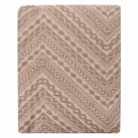 2 Плед 150x200см Pappel Cotton, бежевый фото 4