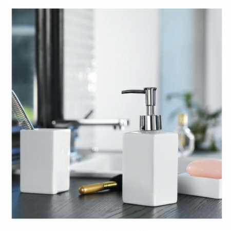 3 Мыльница Spirella Quadro, цвет белый фото 2