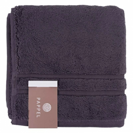 Полотенце махровое Pappel Cirrus/S 70x140см, цвет антрацит фото 3