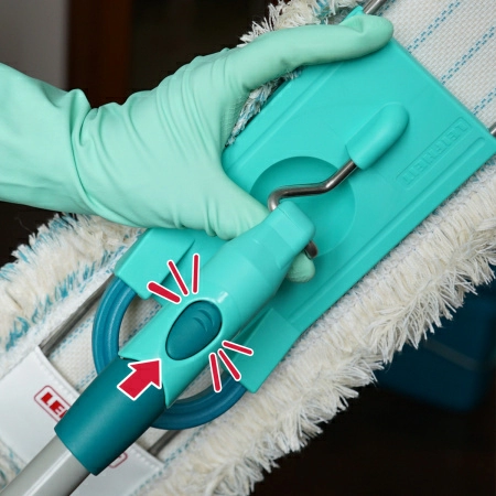 12 Швабра с телескопической ручкой Leifheit Hausrein Profi фото 9