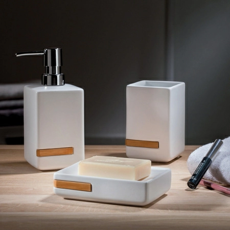 3 Мыльница Spirella Oslo, цвет белый фото 2