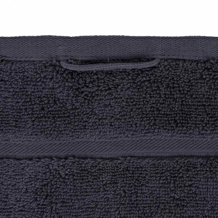 4 Полотенце махровое Pappel Cirrus/S 70x140, антрацит фото 4